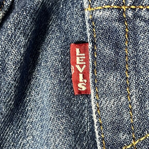 Levi's Jeans Women's Blue 721 High Rise Big E Skinny Denim Size 27x28 - Picture 12 of 16